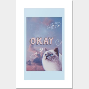 See You Space Cat Posters and Art